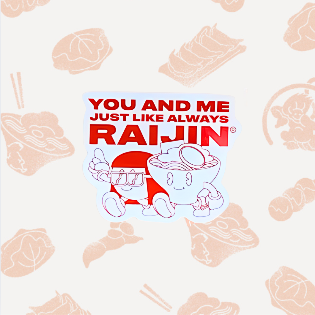 RAMEN RAIJIN Sticker Set (4 Pieces)