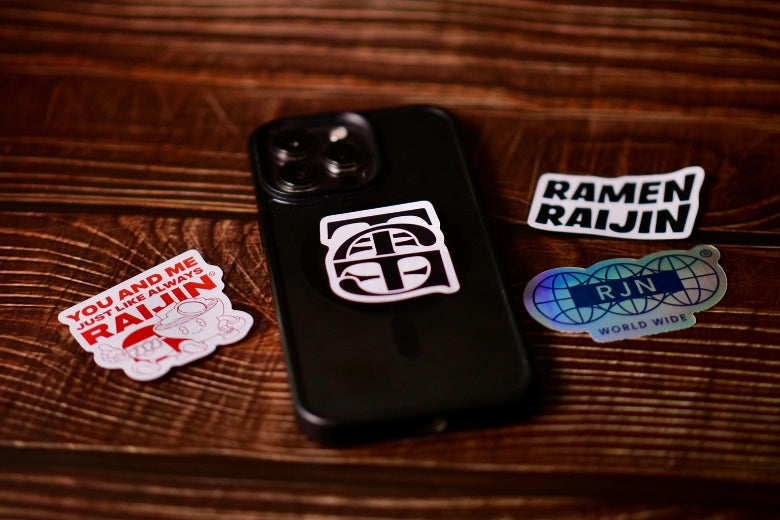 RAMEN RAIJIN Sticker Set (4 Pieces)