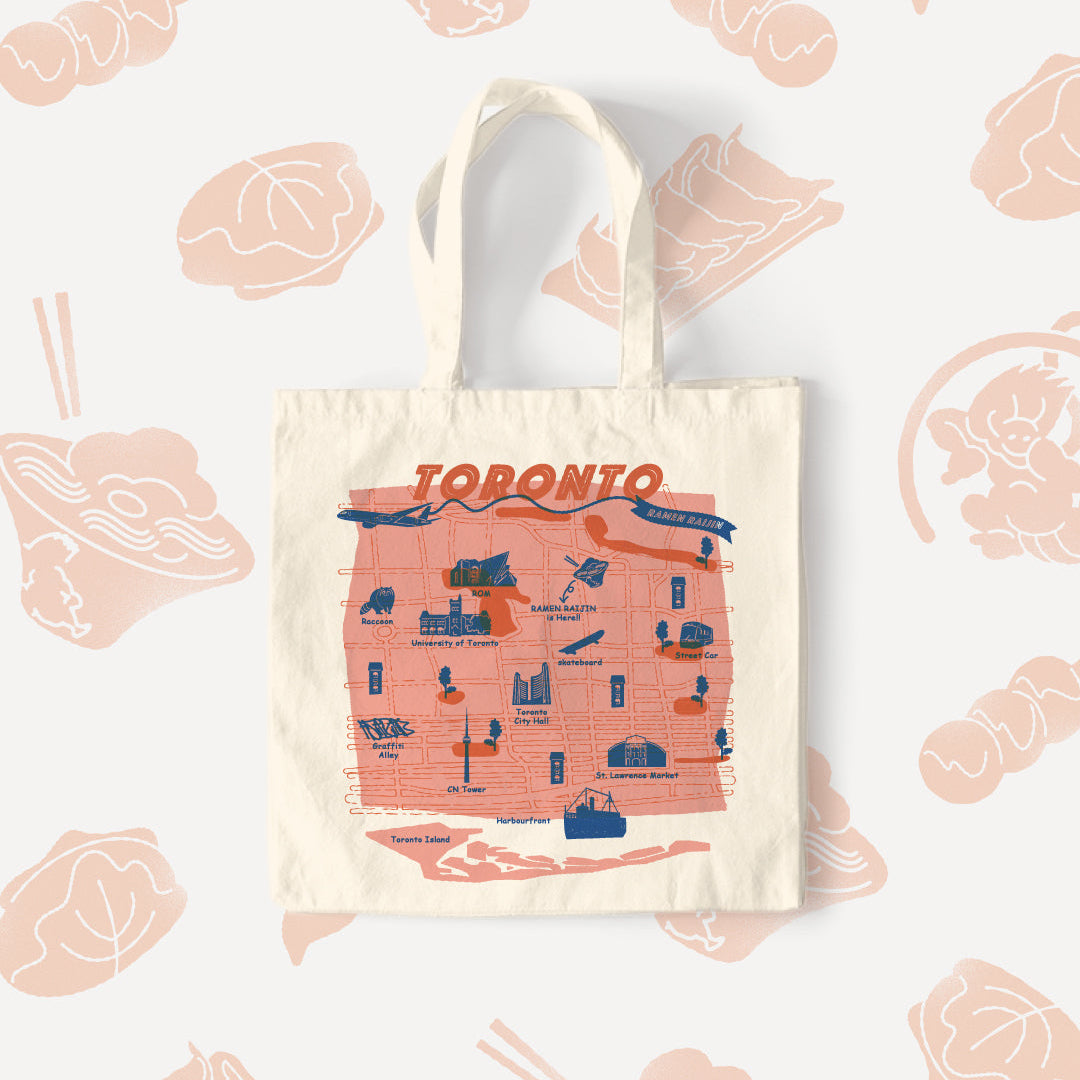 RAMEN RAIJIN 12th Anniversary Tote Bag