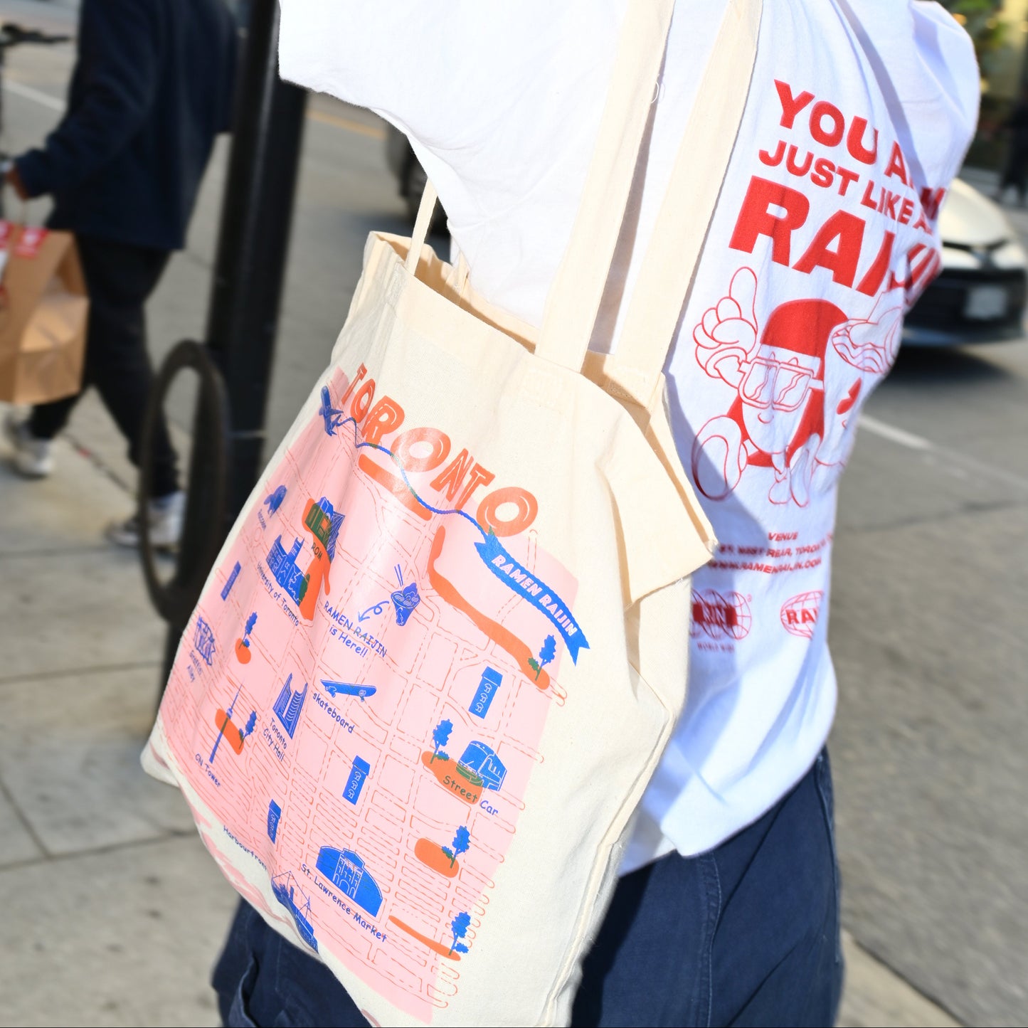 RAMEN RAIJIN 12th Anniversary  Tote Bag